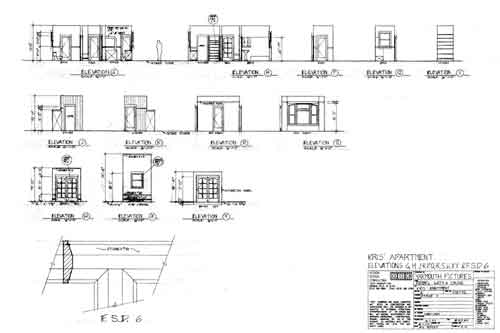 Elevations and full size details