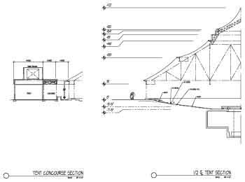 Tent Structure Section